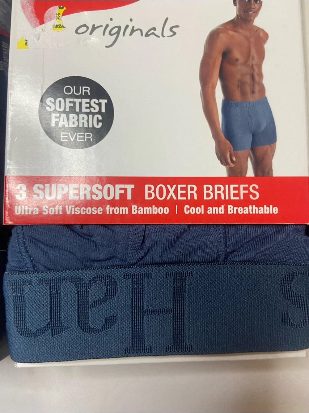NEW In Package Hanes Boxer Briefs Lot 3 Packages 9 Pair Men’s Size Small 28-30